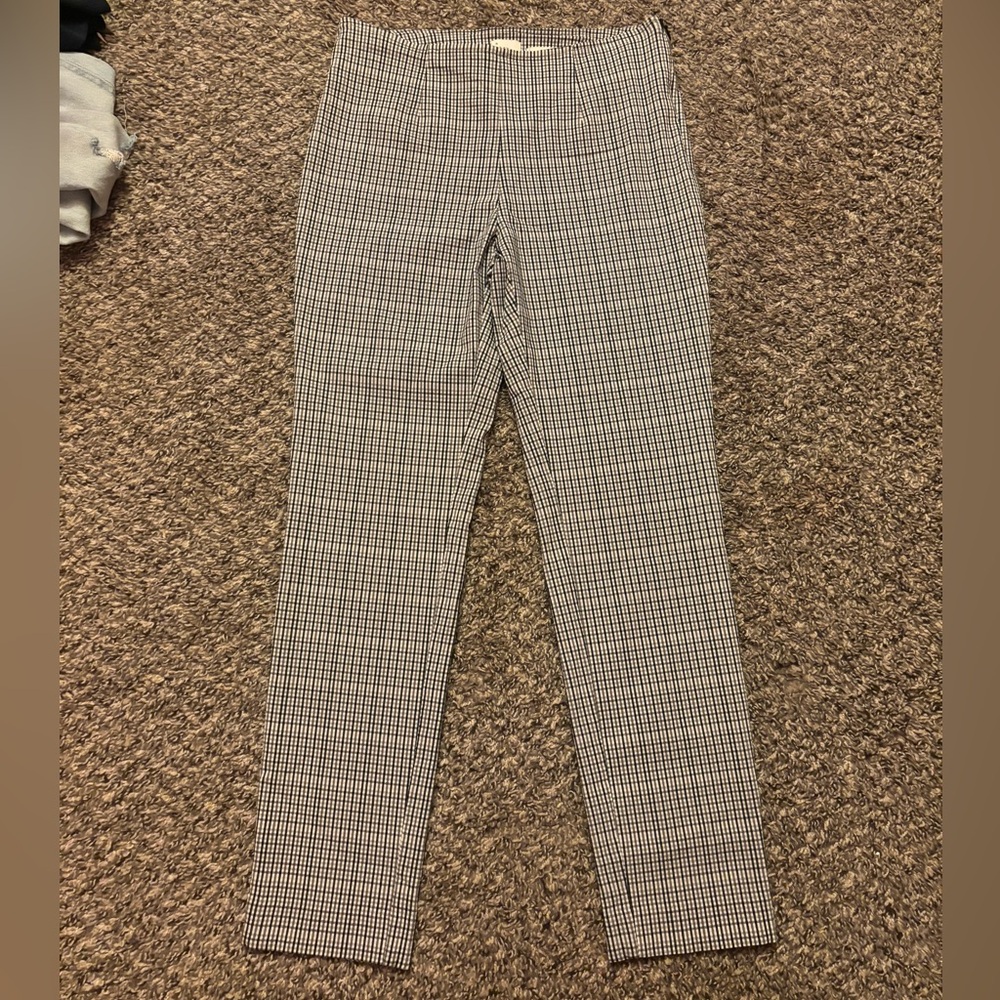 Women’s black and white pants Target brand.